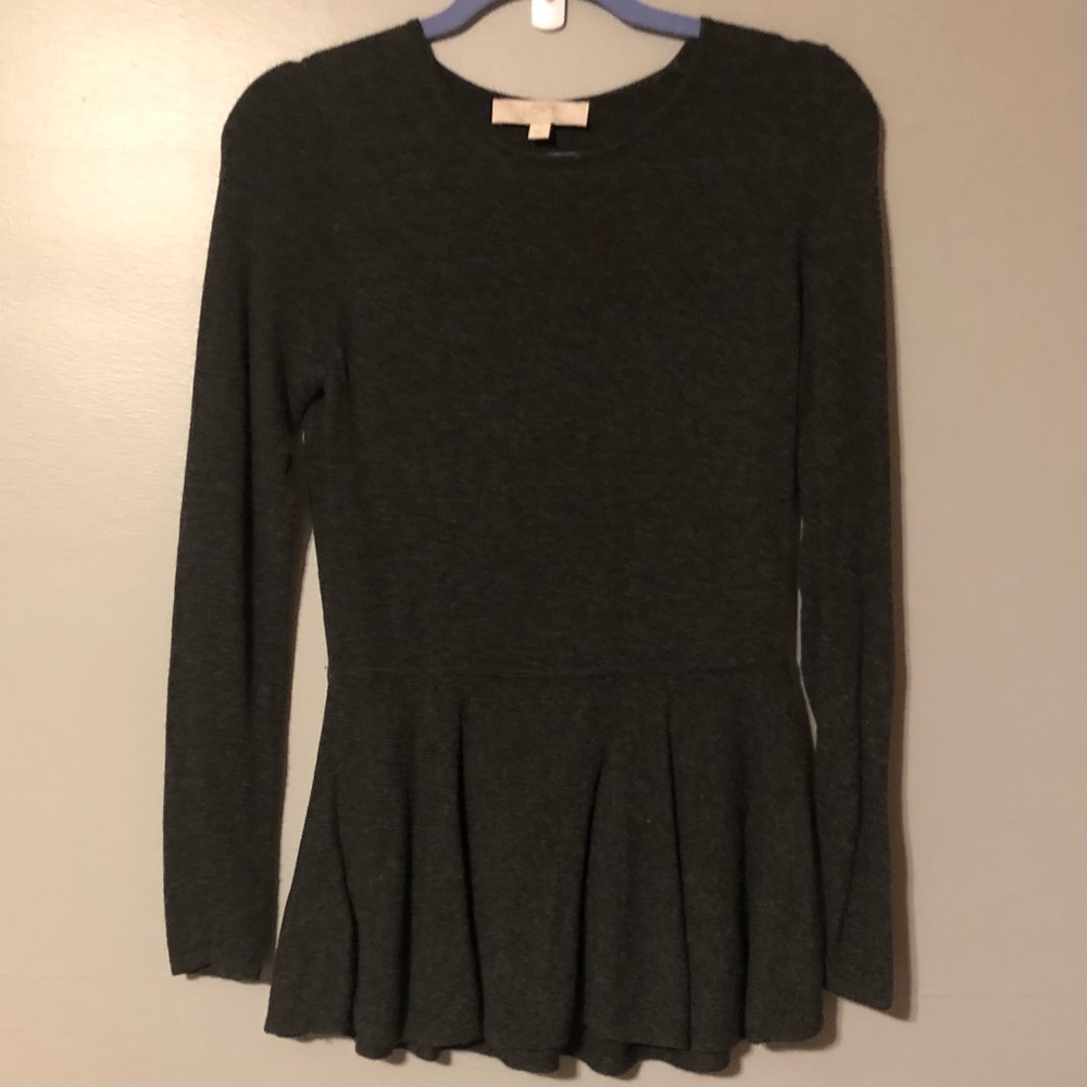 Loft peplum sweater